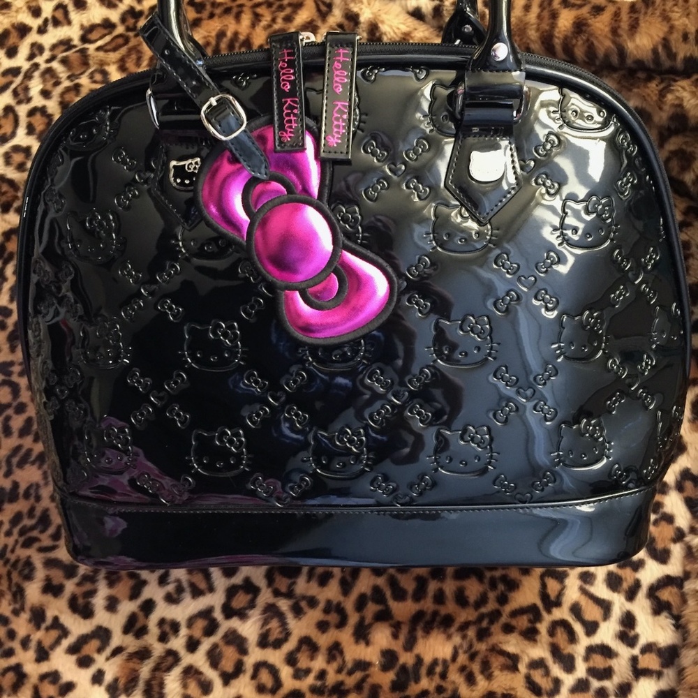 Hello Kitty Black Loungefly Bag